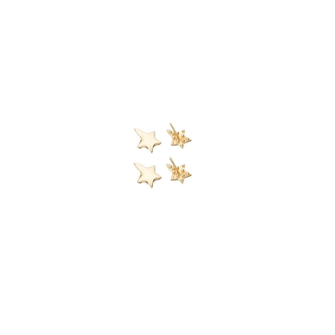 Mindful Micro Stud - Gold Plated