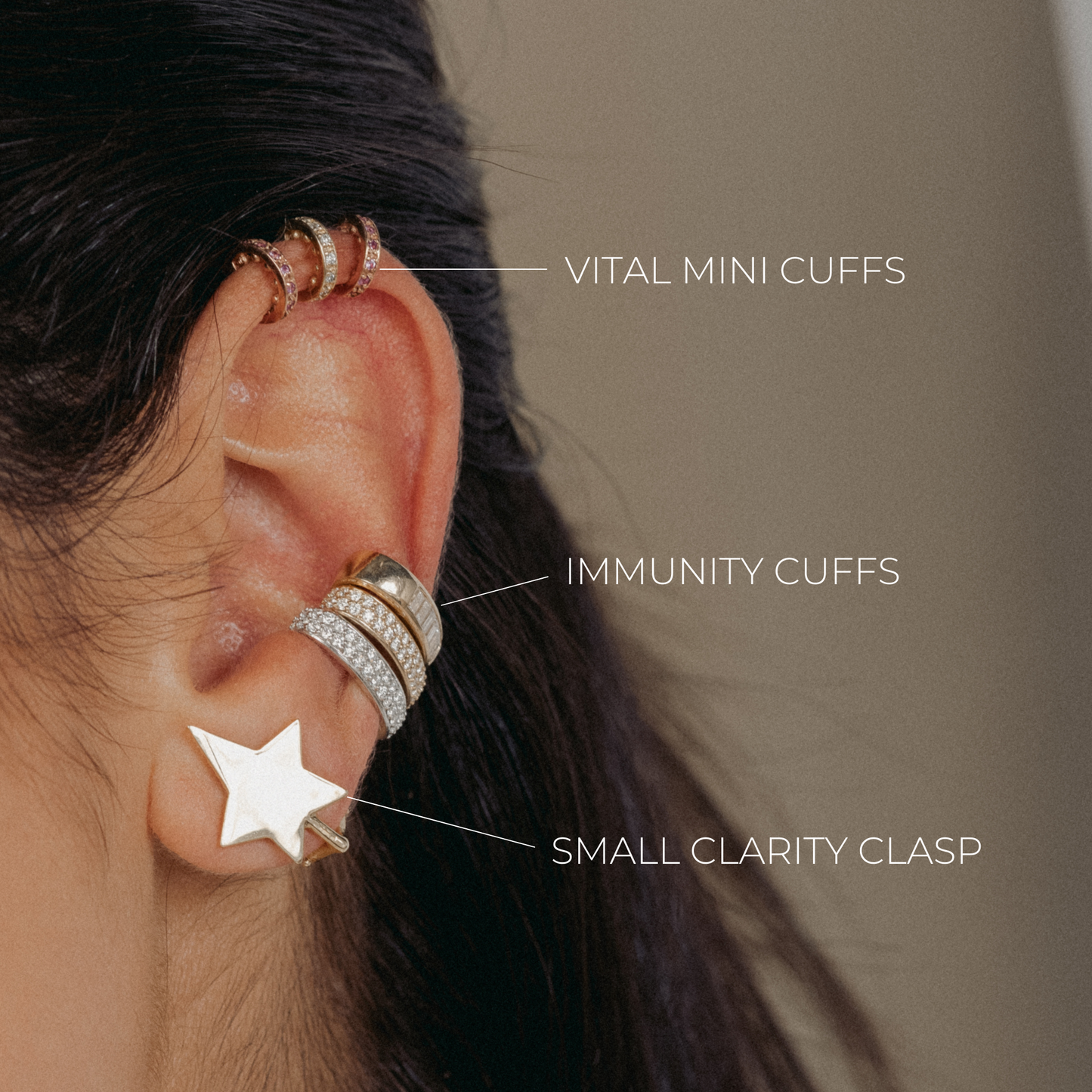 Immunity Cuff - Custom Engraving - Stone