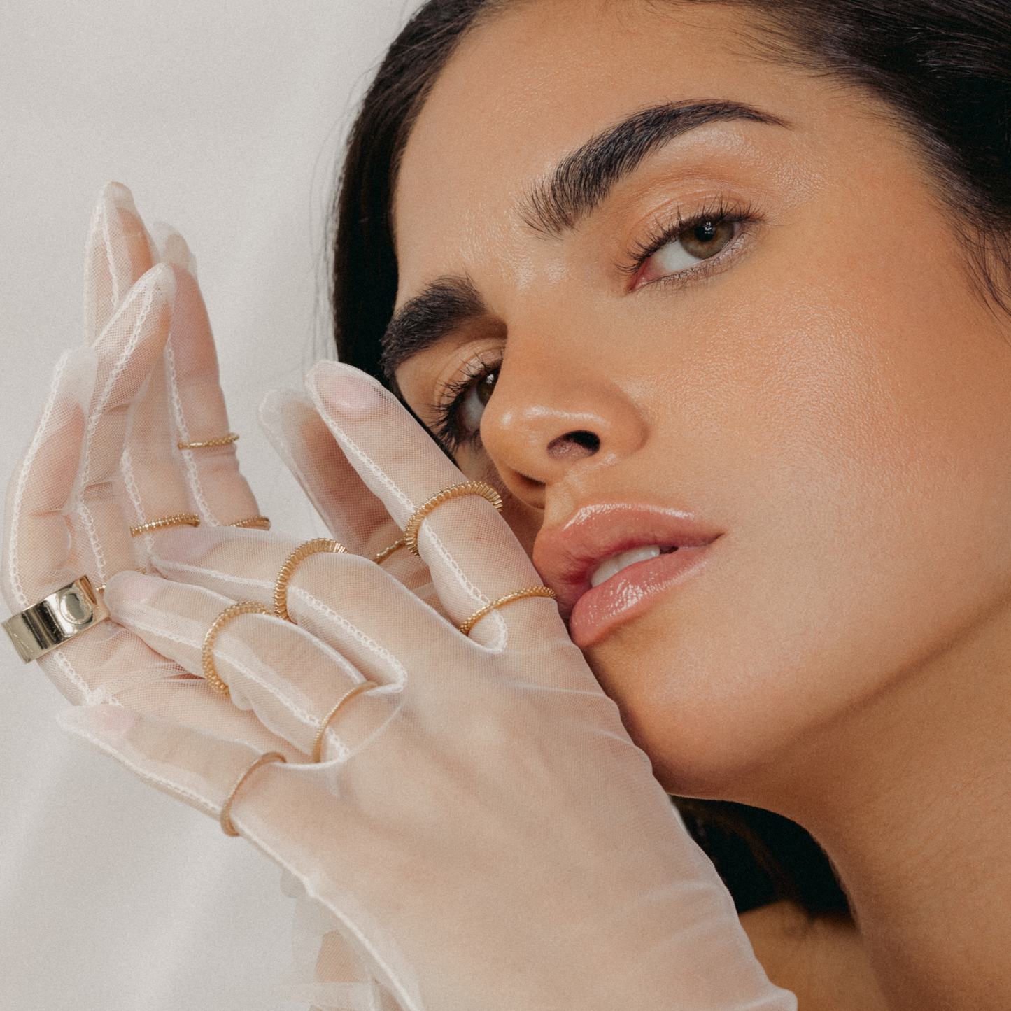 Versatile Stackable Ring - Illusion - Gold Plated